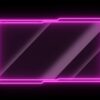 Twitch Webcam Overlay with 4 Neon Color Animation - Full View - Pink