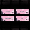 Bear Twitch Panels - 20x Peach Pink Cute Bear Panels - Image3