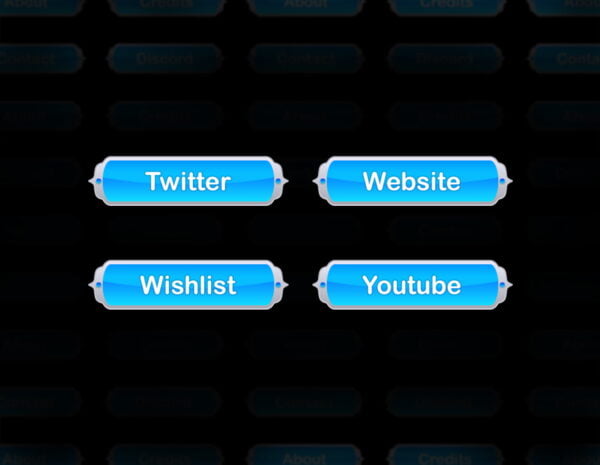 Blue Twitch Panels - 20x Gaming Blue Button Panels - Image4