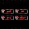 Christmas Neon Twitch Panels - 20x Neon Santa Panels - Image1