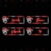 Christmas Neon Twitch Panels - 20x Neon Santa Panels - Image3