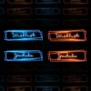 Neon Twitch Panels - 20x2 Blue and Red Neon Panels - Image9