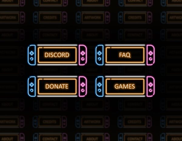 Neon Twitch Panels - 25x Panels in Gaming Remote Shape - image1