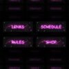Pink Twitch Panels - 20x Pink Neon Flash Panels - Image2