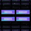 Purple Twitch Panels - 20x Purple Magic Particles Panels - Image4