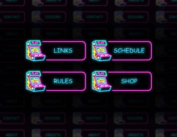 Twitch Panels Neon - 20x Neon Gaming Twitch Panels - Image2