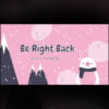 Cute Bear Twitch Animated Screen with Snow Fall Twitch Scenes | Be right back