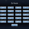 Snow Twitch Overlay Package - Winter Streaming Overlay Pack Panels