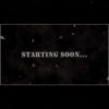 Gaming Twitch Scenes with Smoke & Triangles Animation Screens | Starting soon