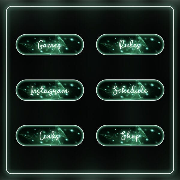 21 green Twitch panels for cozy streamers