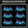21 Magic Mushroom Forest Twitch Panels with a glowing fantasy look