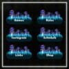 21 Magic Mushroom Forest Twitch Panels with a glowing fantasy look