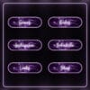 21 cute purple Twitch panels for cozy streamers
